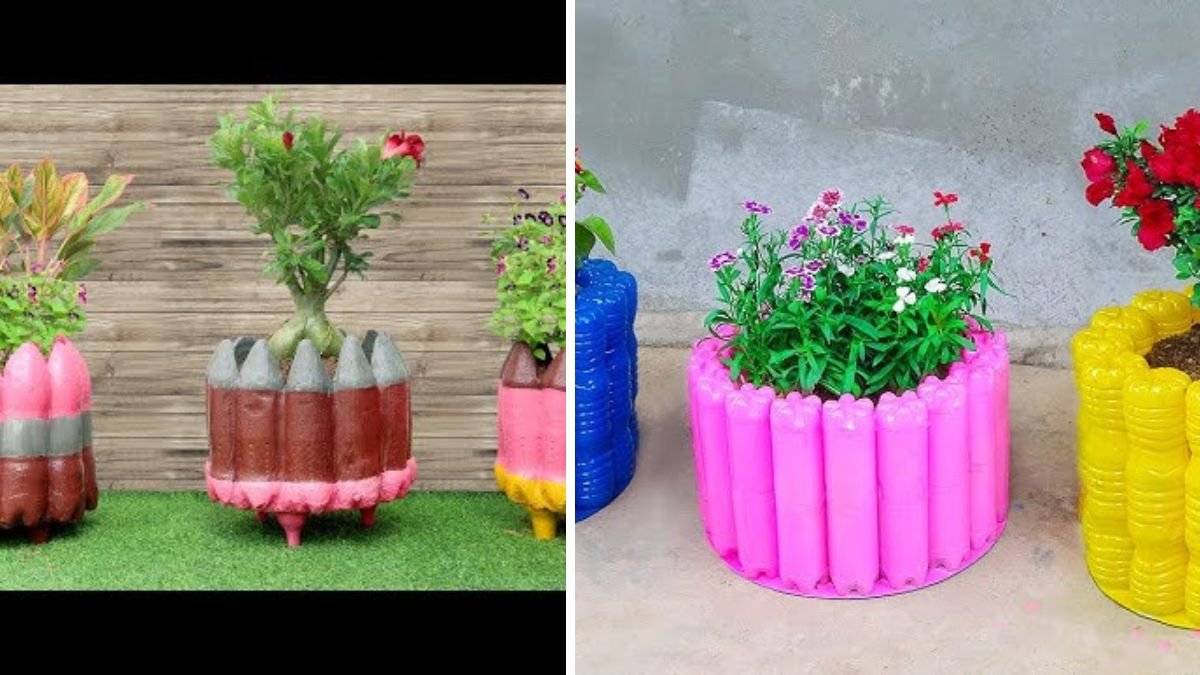 Turn Plastic Bottles into Stylish Cement Pots: A DIY Casting Guide
