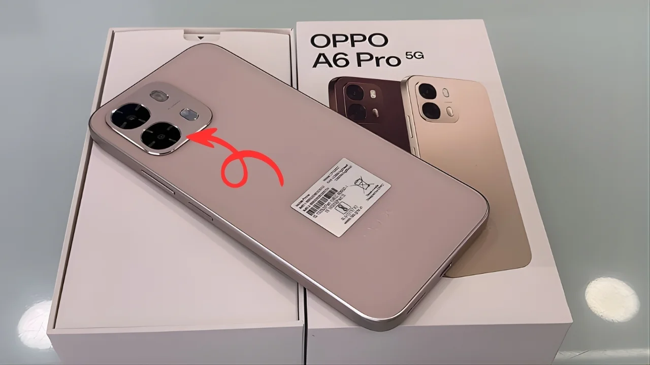 Oppo A6 Pro 50MP dual camera Smartphone comes with 256GB storage