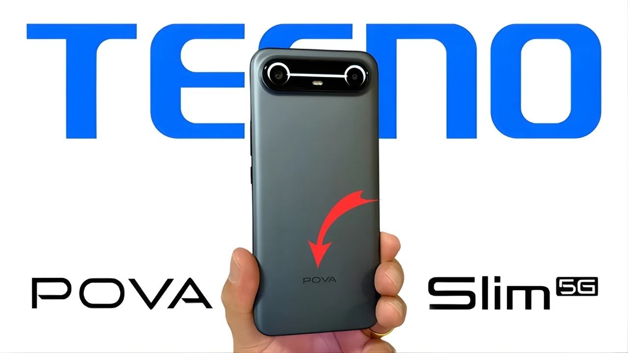 Tecno Pova Slim 5G Smartphone 6.78 inch 3D curved display with slim look at price of ₹17,000