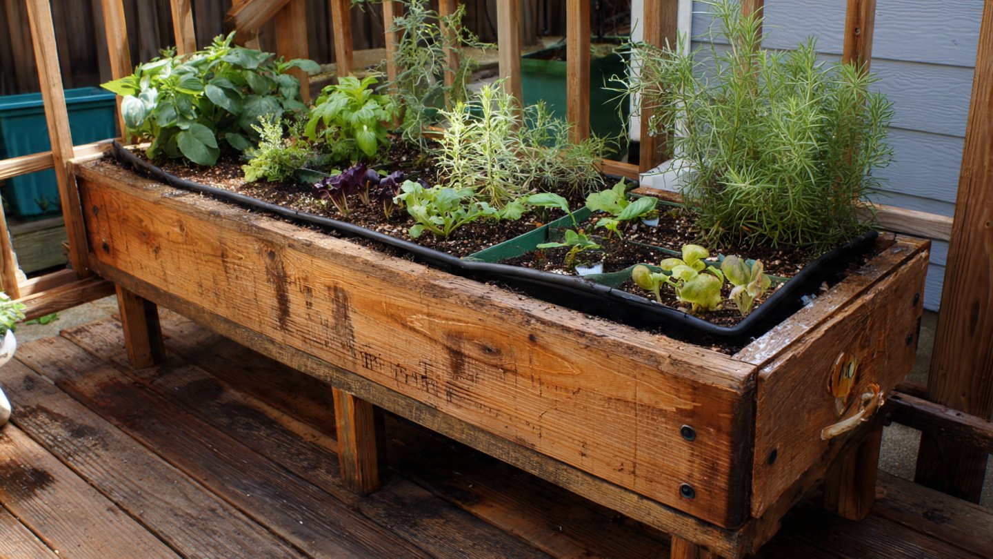 How Can You Create a Self Watering Garden Bed for Under Five Dollars?