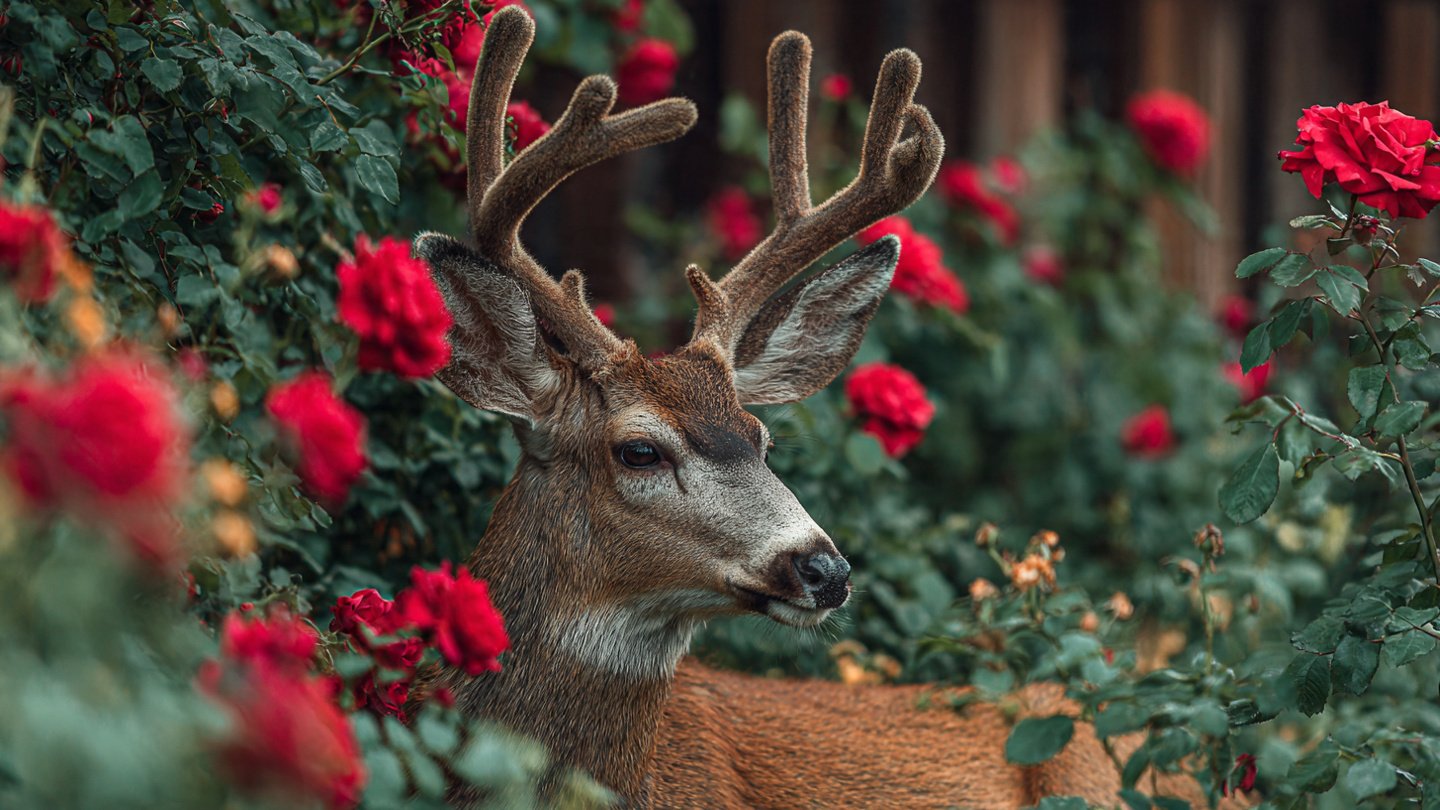 How Can You Keep Deer Away from Your Prized Roses with This Simple Trick?