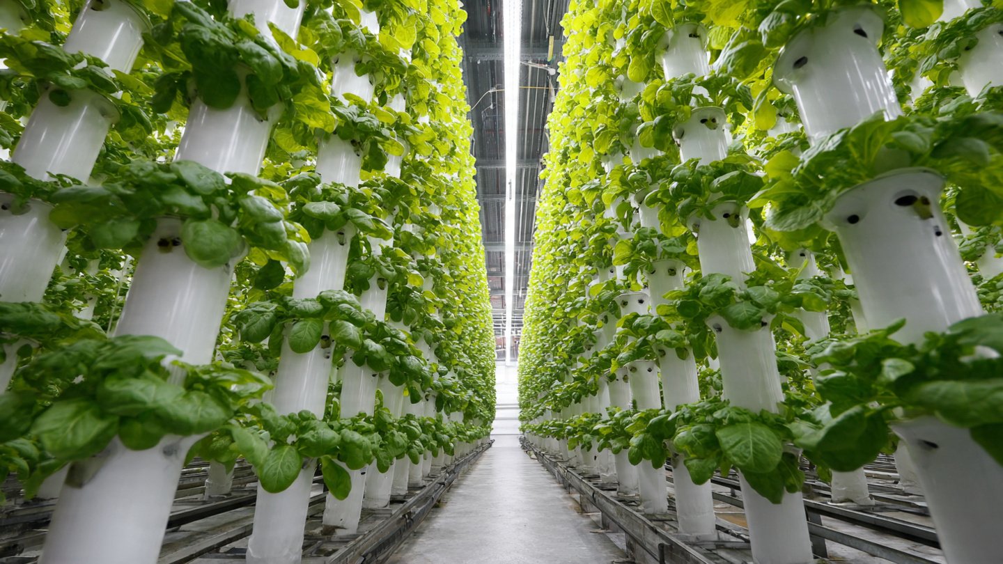 How Can You Cultivate Endless Spinach in a Vertical Tube System?