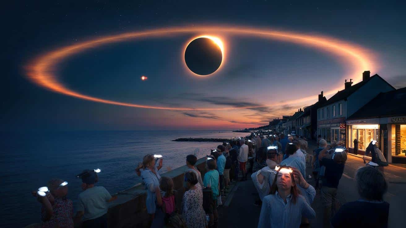 Day will turn slowly to night during the longest total solar eclipse of the century occurring across several regions