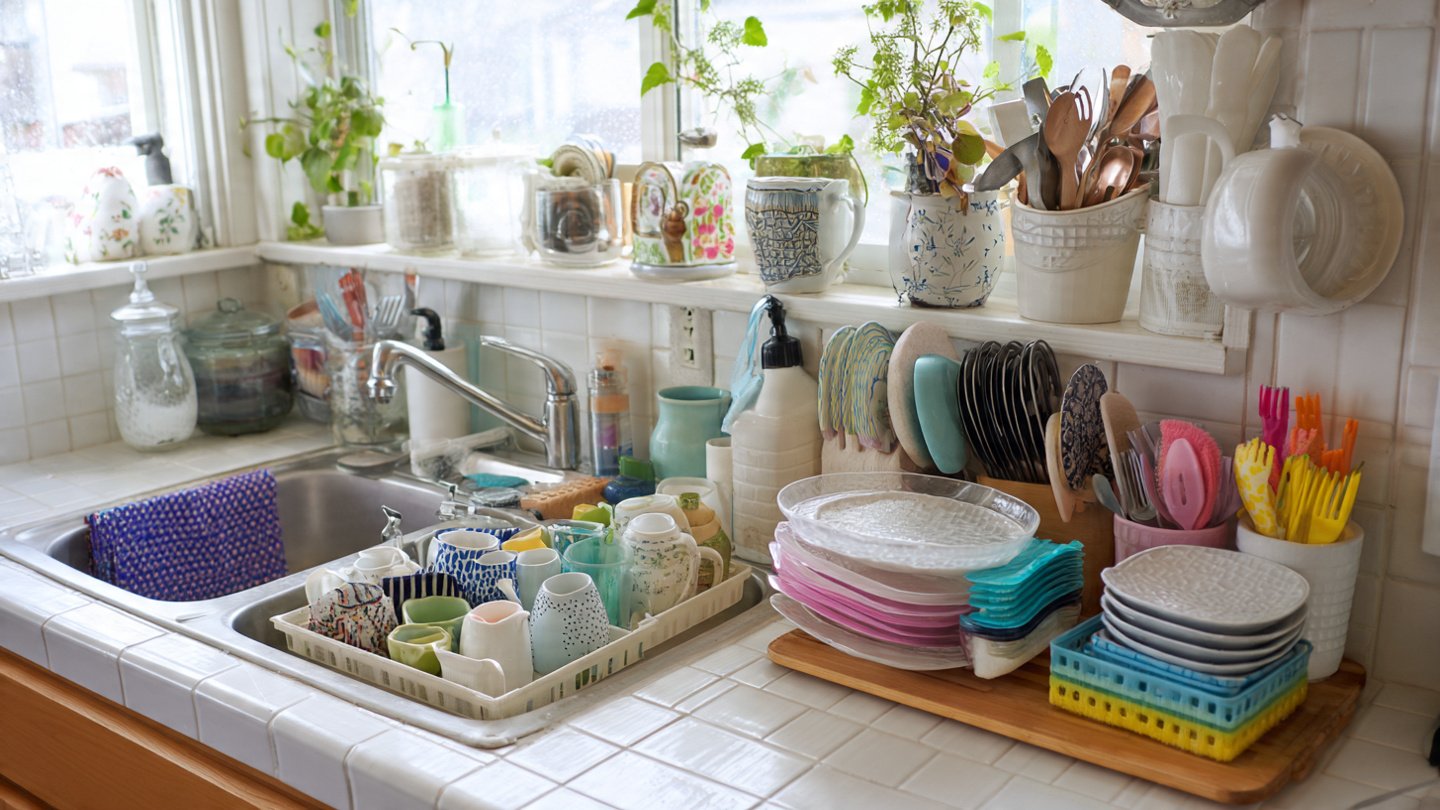 Keeps Kitchen Counters Clear and Organized Every Day