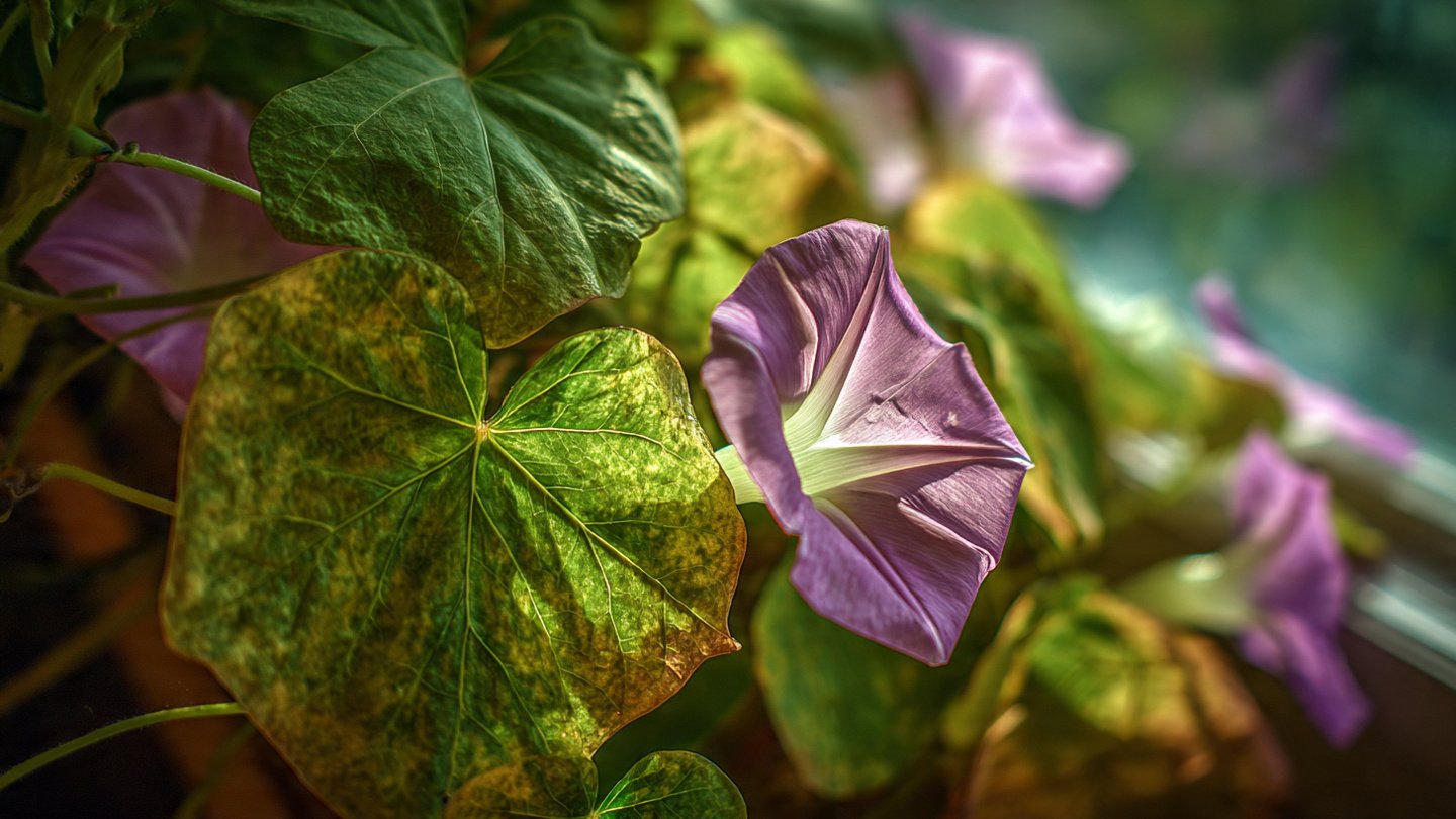 What Causes Your Morning Glory Leaves to Wilt in the Afternoon Heat?