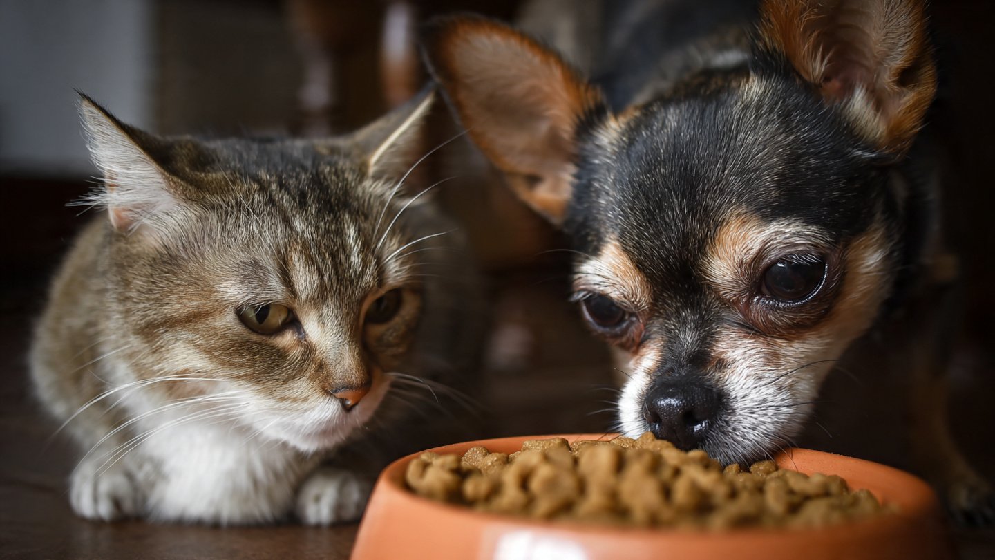 Pets Display Alert Behavior Before Meals for Survival Instincts