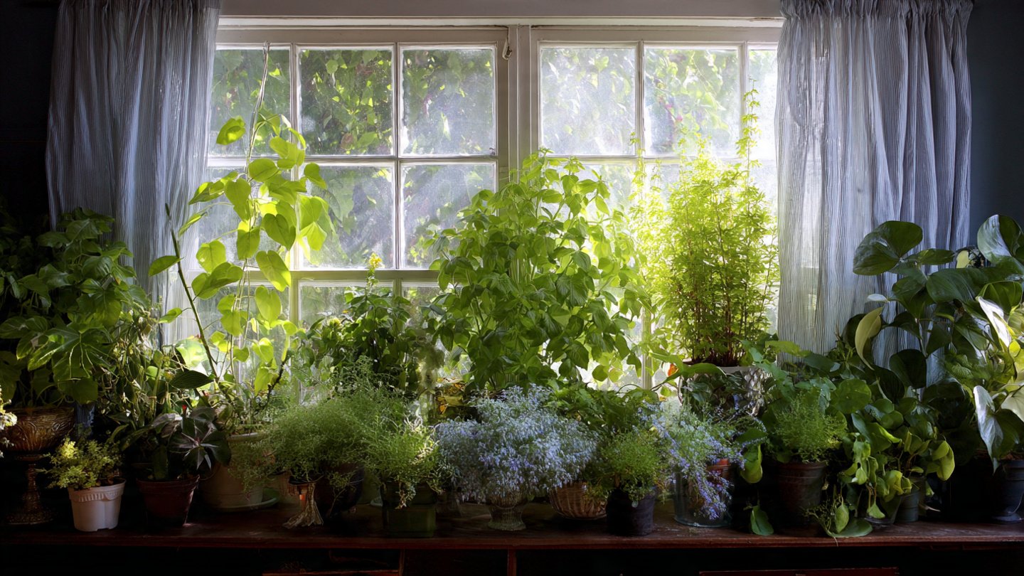 Which Plants Thrive in a South Facing Window with Intense Heat?