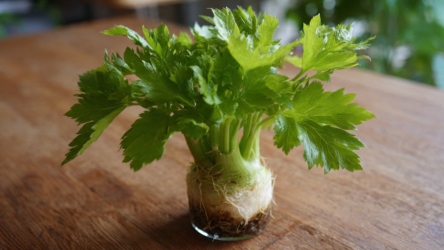 How to Regrow Celery From the Base of a Bunch