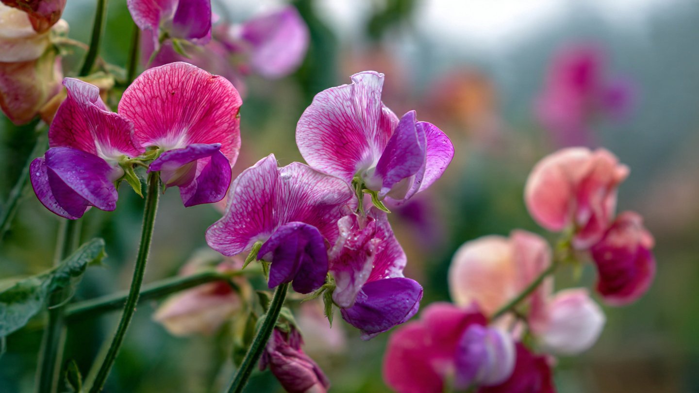 How Can You Grow Sweet Peas That Bloom for Months?
