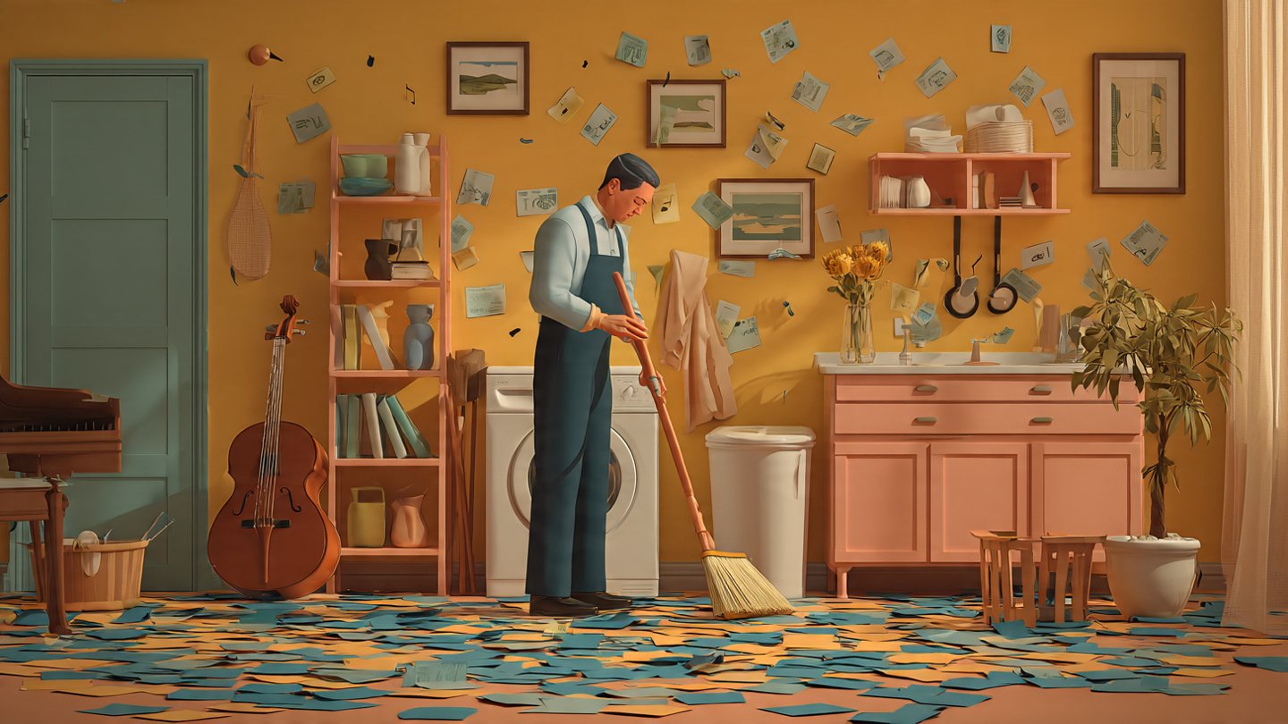 The Rhythm of Cleaning How Music Makes Chores Fly By