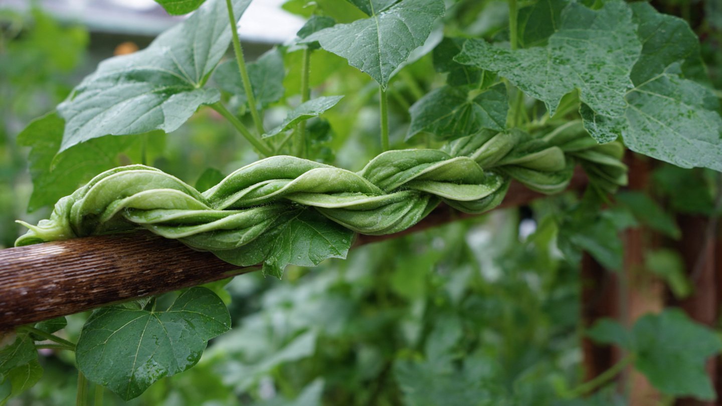 Understanding Twisting Growth in Kitchen Garden Plants