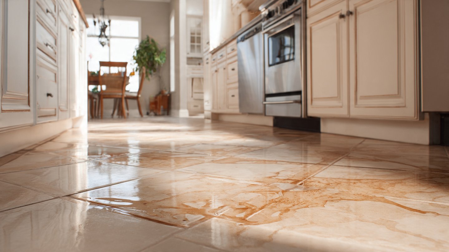 Understanding Why Kitchen Floors Show Stains Easily