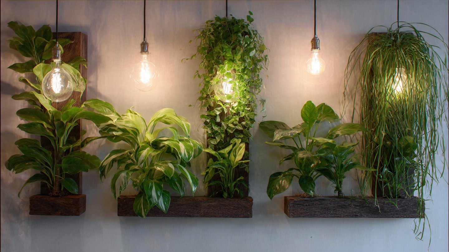 How Can Statement Plants Transform Unsightly Wall Outlets into Beautiful Features?