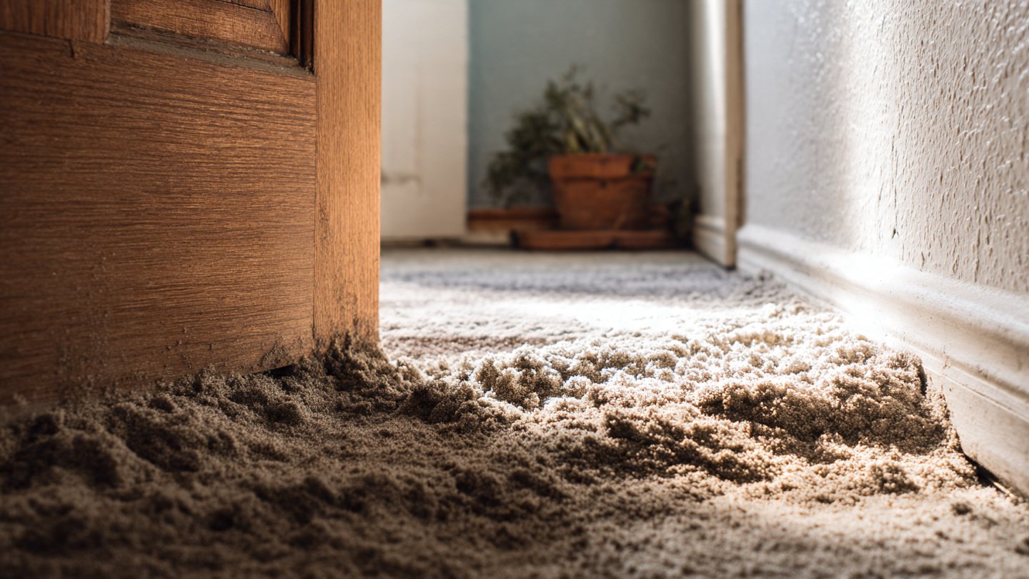 Why Dirt Accumulates More Quickly Near Entryways Than Other Areas